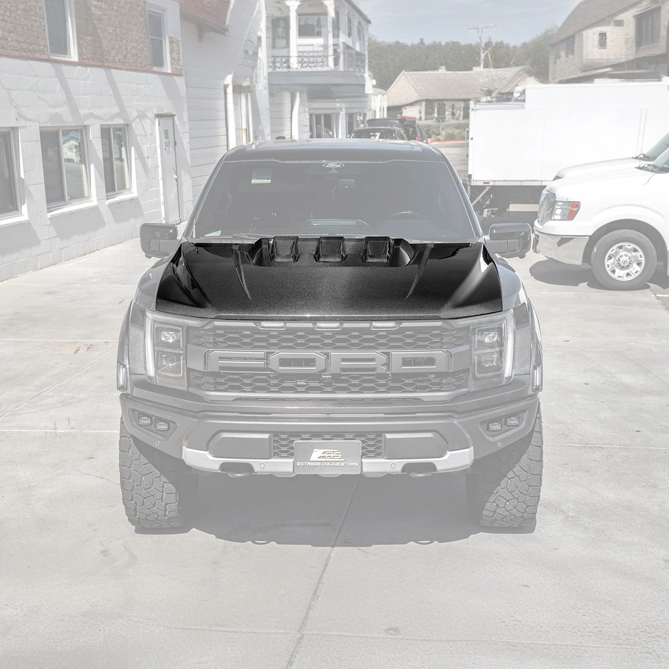 Ford F-150 Raptor Gen 3 Carbon Fiber Hood Cover 2021-Up