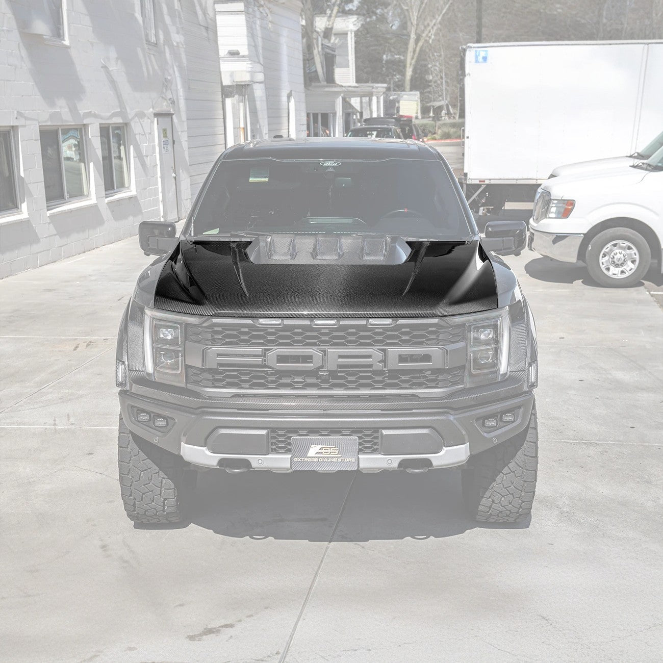 Ford F-150 Raptor Gen 3 Carbon Fiber Hood Cover 2021-Up