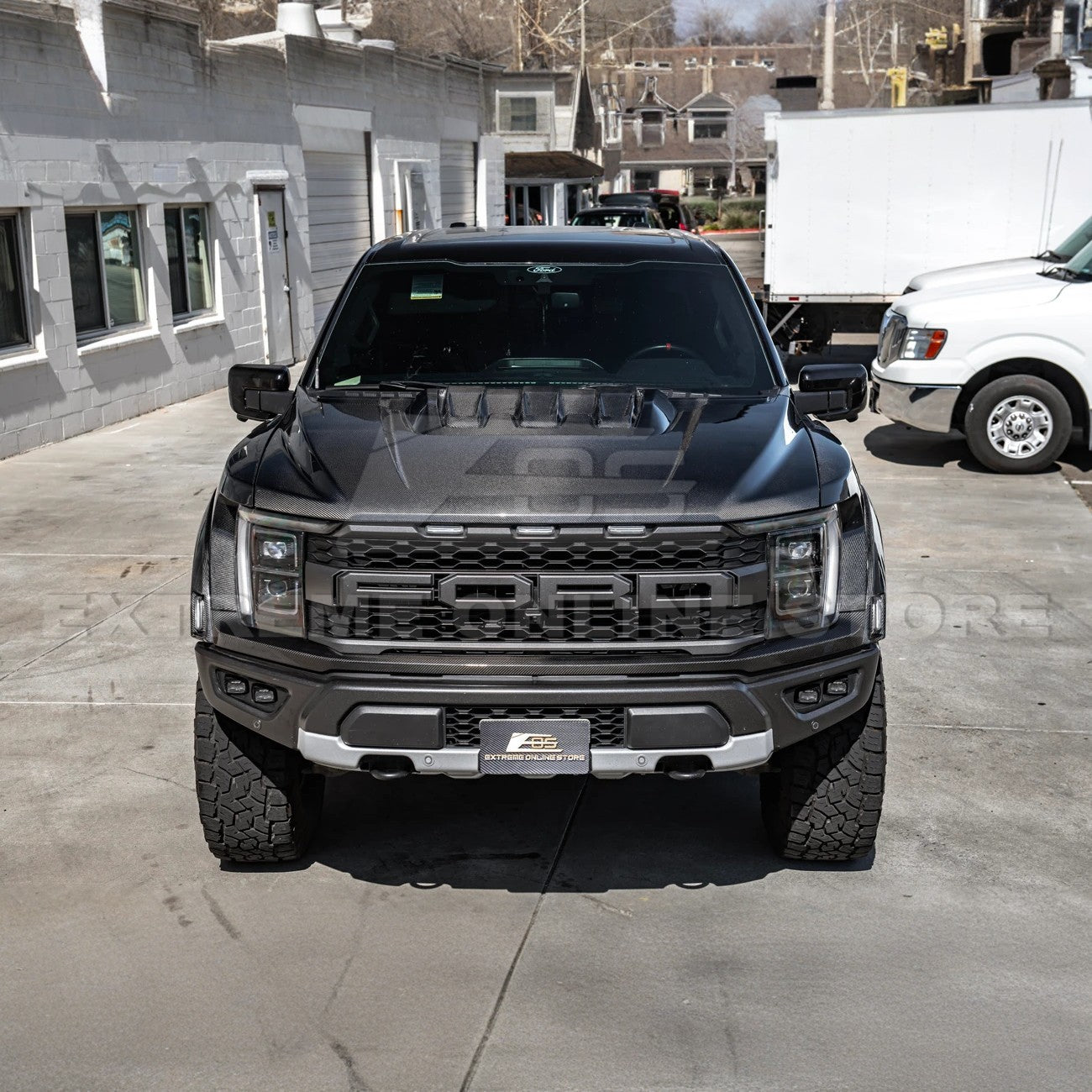 Ford F-150 Raptor Gen 3 Carbon Fiber Hood Cover 2021-Up