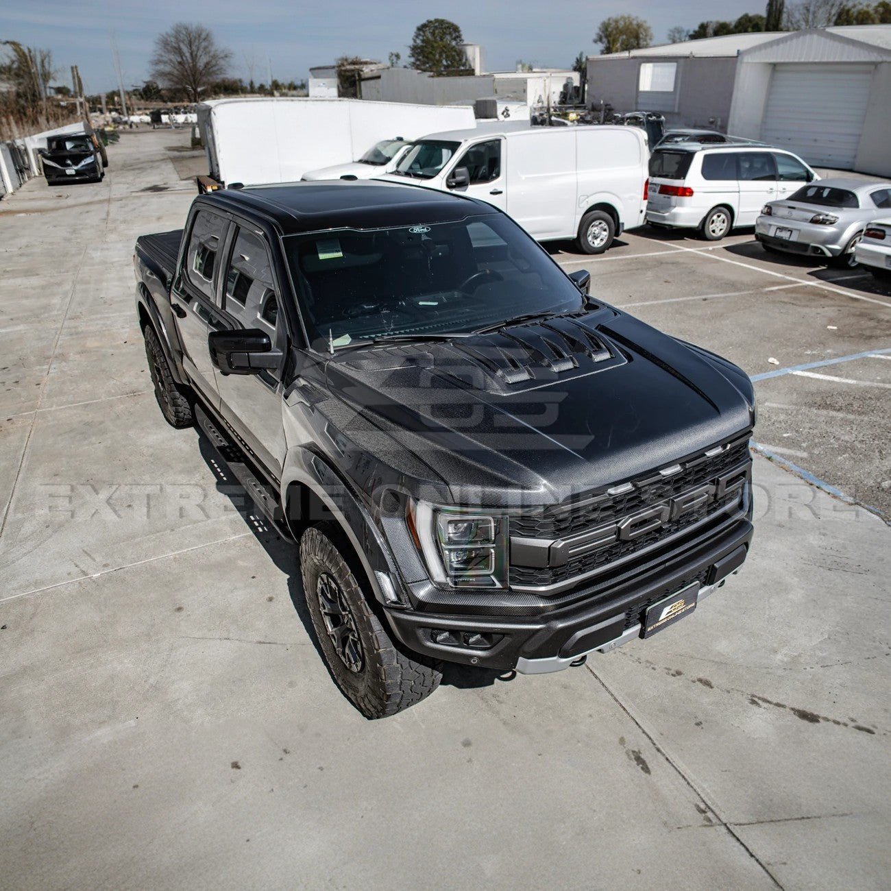 Ford F-150 Raptor Gen 3 Carbon Fiber Hood Cover 2021-Up