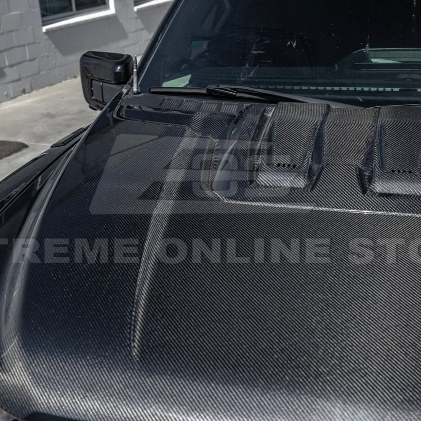 Ford F-150 Raptor Gen 3 Carbon Fiber Hood Cover 2021-Up
