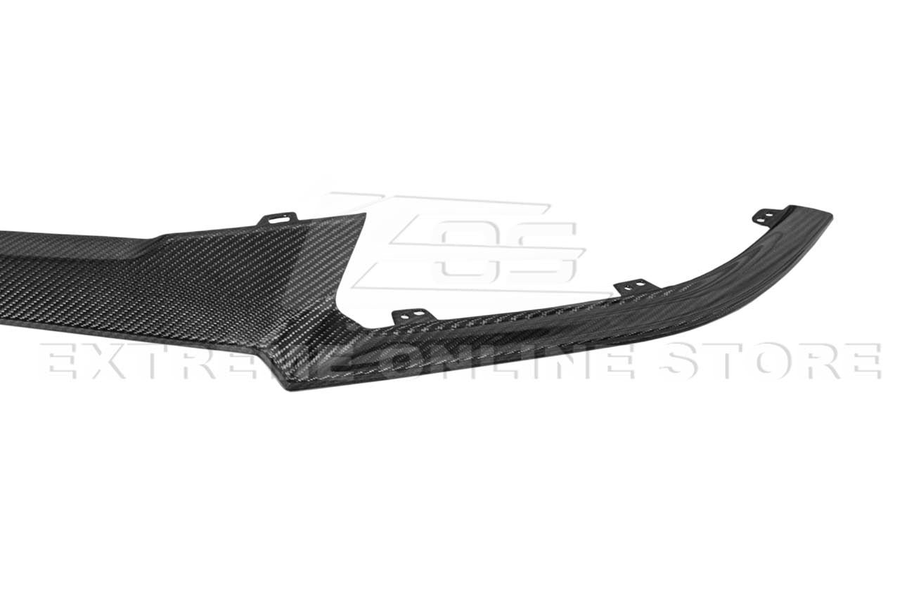 Cadillac ATS-V Track Package Style Dry Carbon Fiber Front Lip & Wheel Arch Extensions 2016-2019