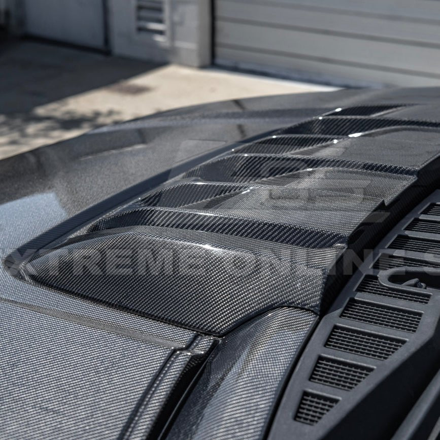 Ford F-150 Raptor Gen 3 Carbon Fiber Hood Cover 2021-Up