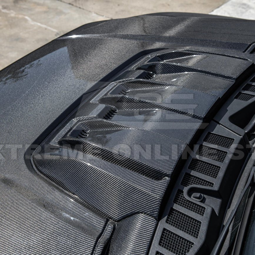 Ford F-150 Raptor Gen 3 Carbon Fiber Hood Cover 2021-Up