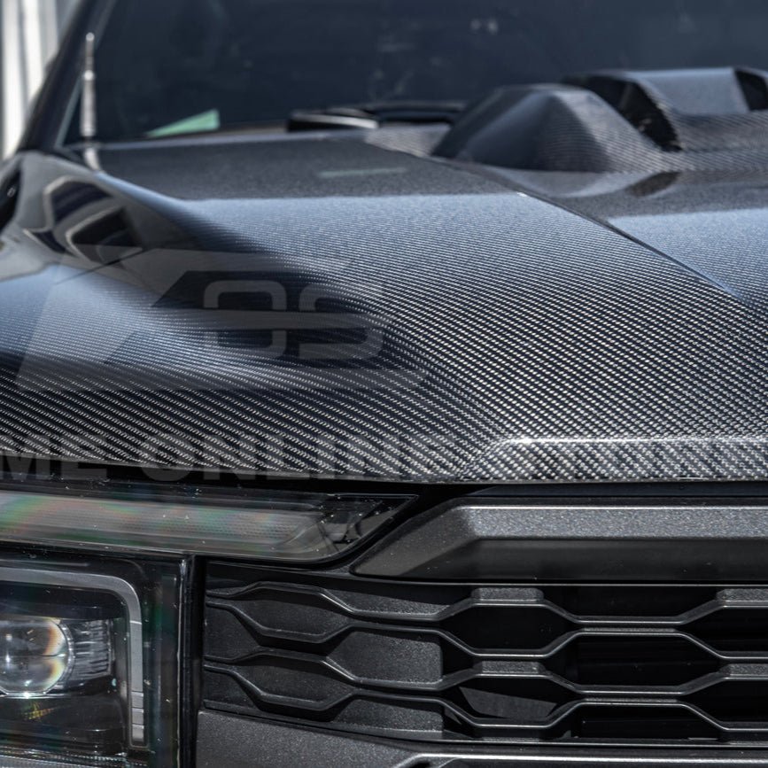 Ford F-150 Raptor Gen 3 Carbon Fiber Hood Cover 2021-Up