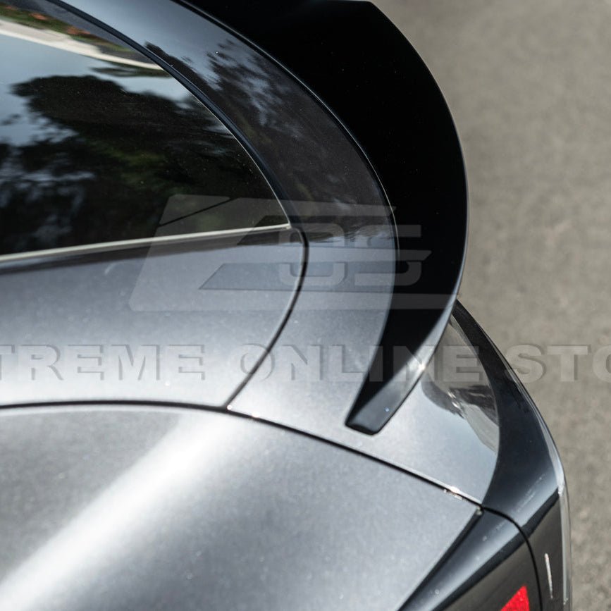 Tesla Model Y Track Style Gloss Black Rear Trunk Wing Spoiler 2025-Up