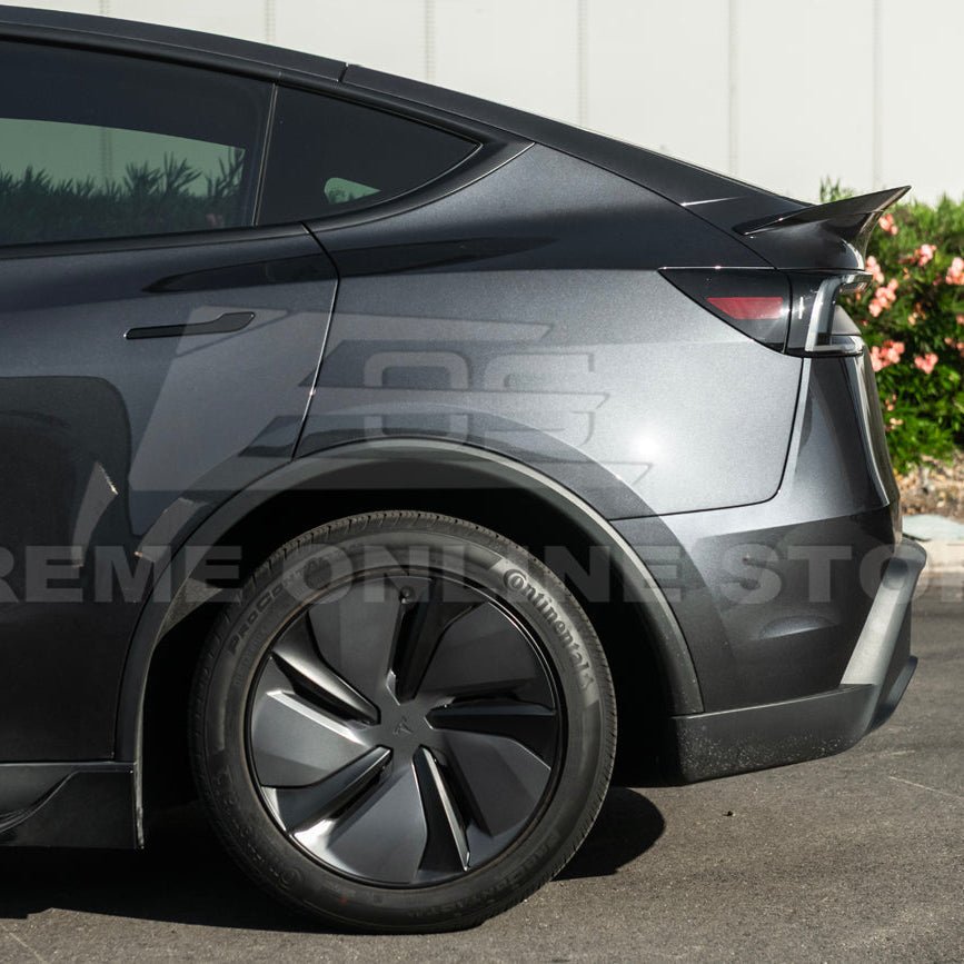 Tesla Model Y Track Style Gloss Black Rear Trunk Wing Spoiler 2025-Up
