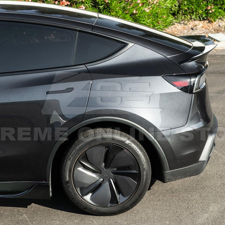 Tesla Model Y Track Style Gloss Black Rear Trunk Wing Spoiler 2025-Up
