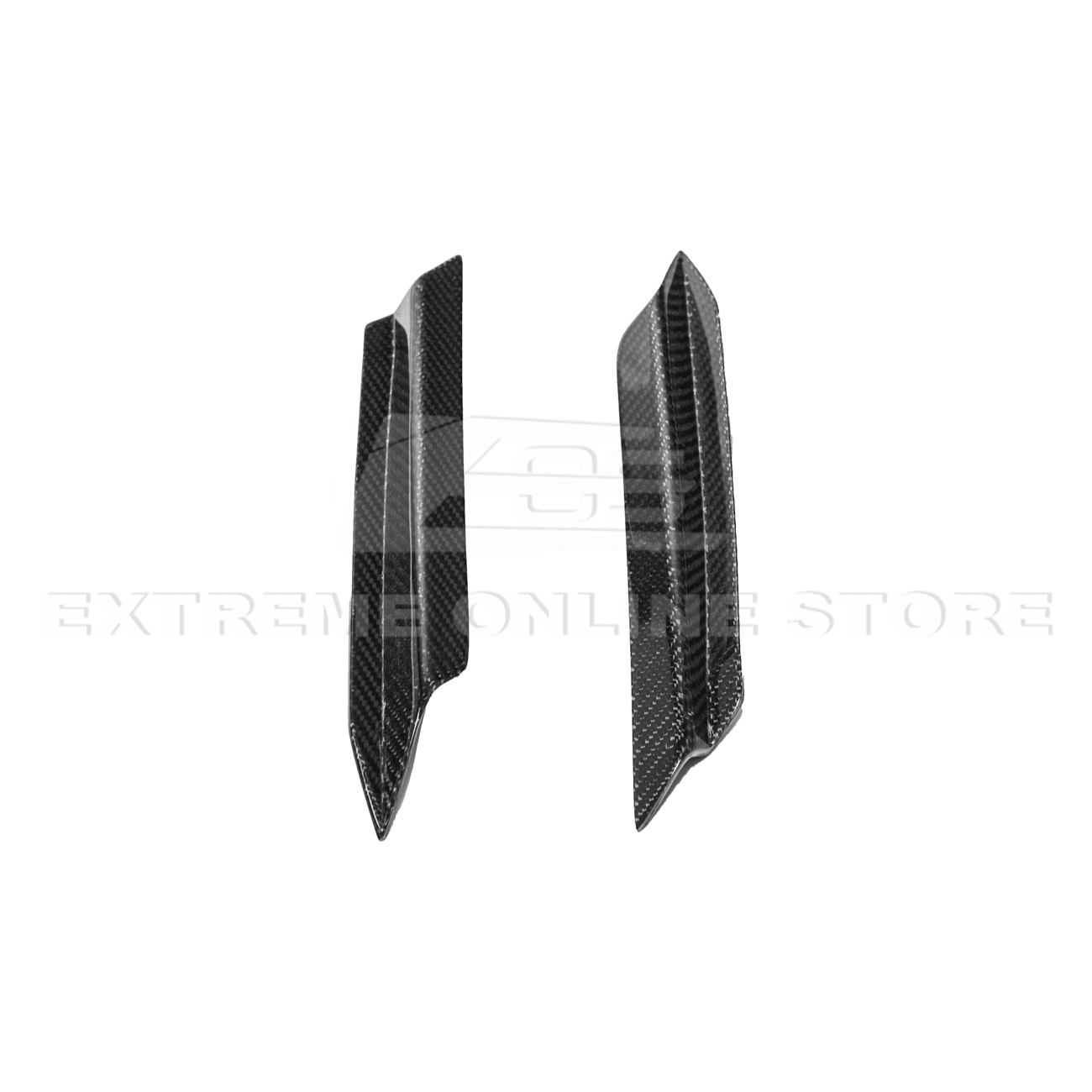 Honda Civic Type R FL5 Carbon Fiber Front Side Canards 2023-Up