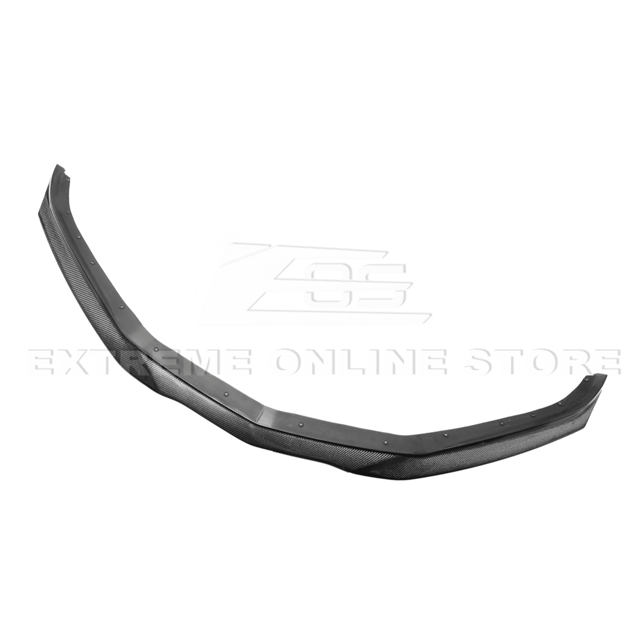 Chevrolet Camaro SS LT RS T6 Style Gloss Black Carbon Fiber Front Lip Splitter 2016-2024
