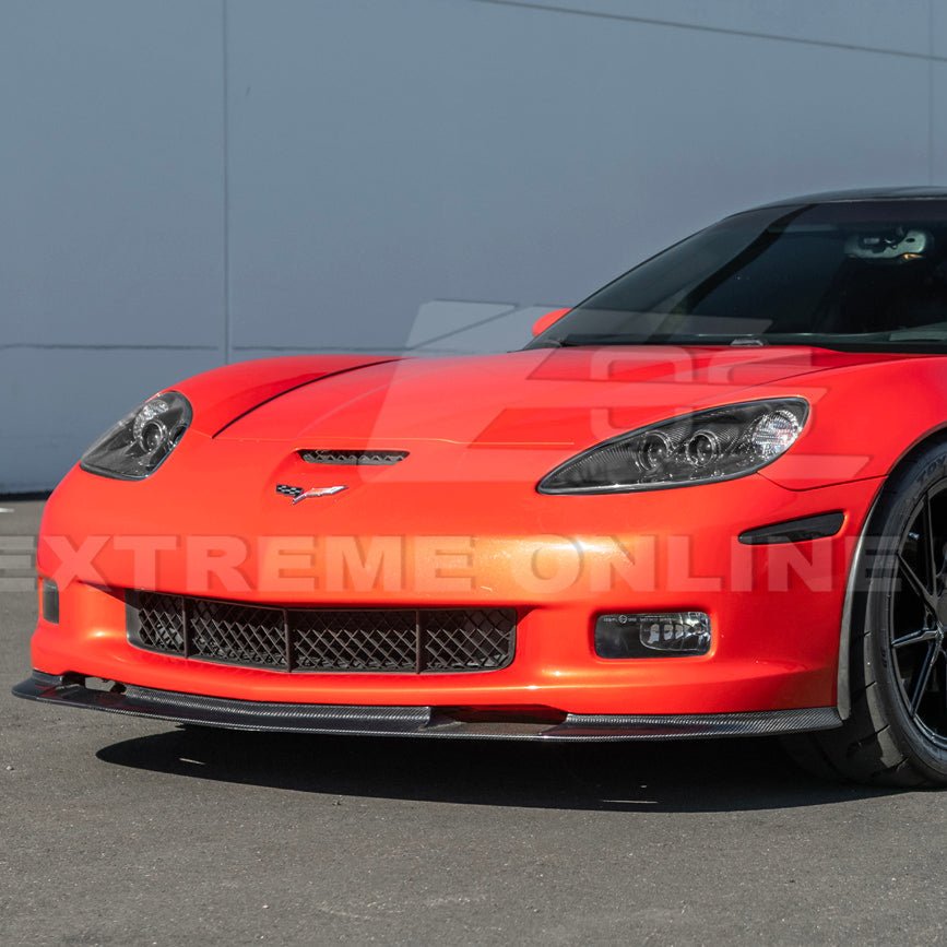 Chevrolet Corvette C6 OEM Style Clear Lens Painted Housing HID Headlights 2005-2013