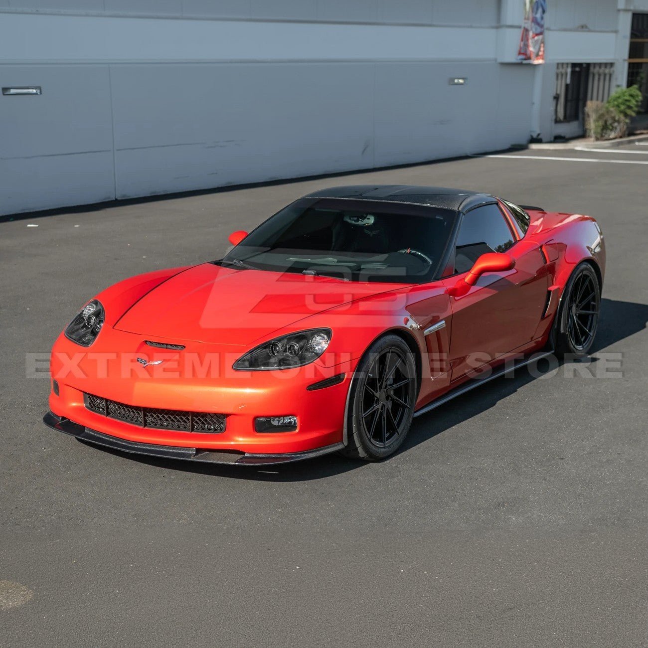 Chevrolet Corvette C6 OEM Style Clear Lens Painted Housing HID Headlights 2005-2013