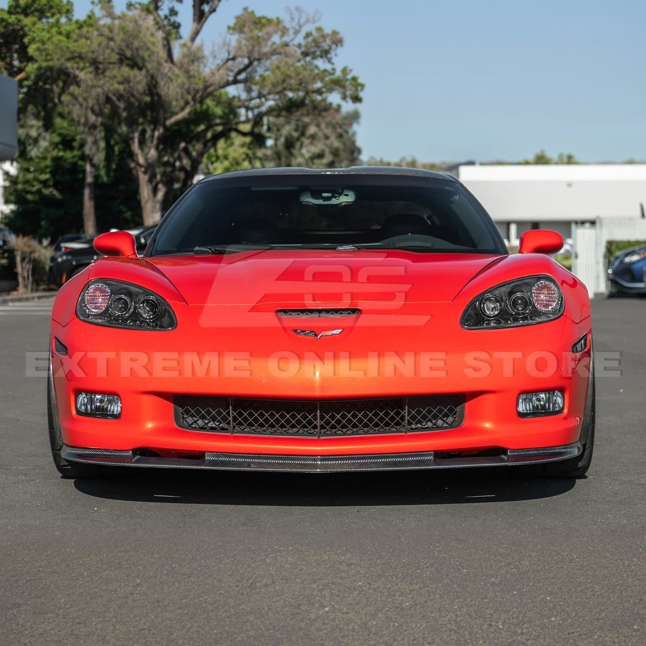 Chevrolet Corvette C6 OEM Style Clear Lens Painted Housing HID Headlights 2005-2013