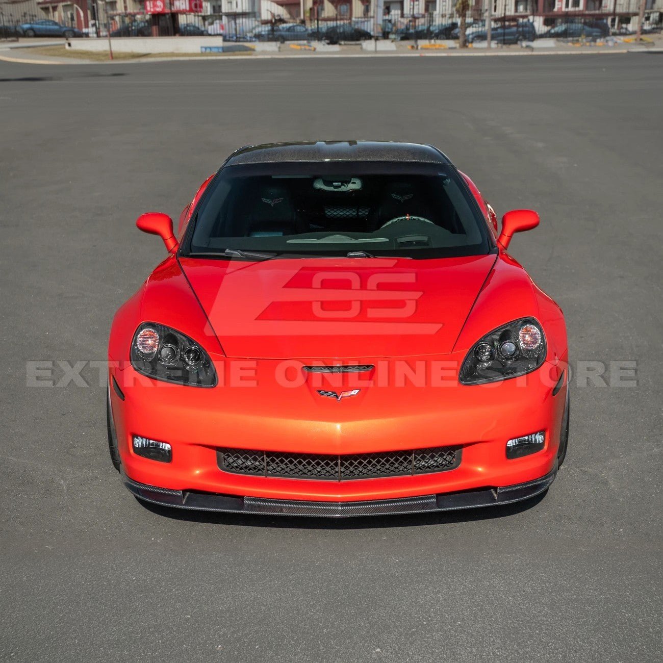 Chevrolet Corvette C6 OEM Style Clear Lens Painted Housing HID Headlights 2005-2013