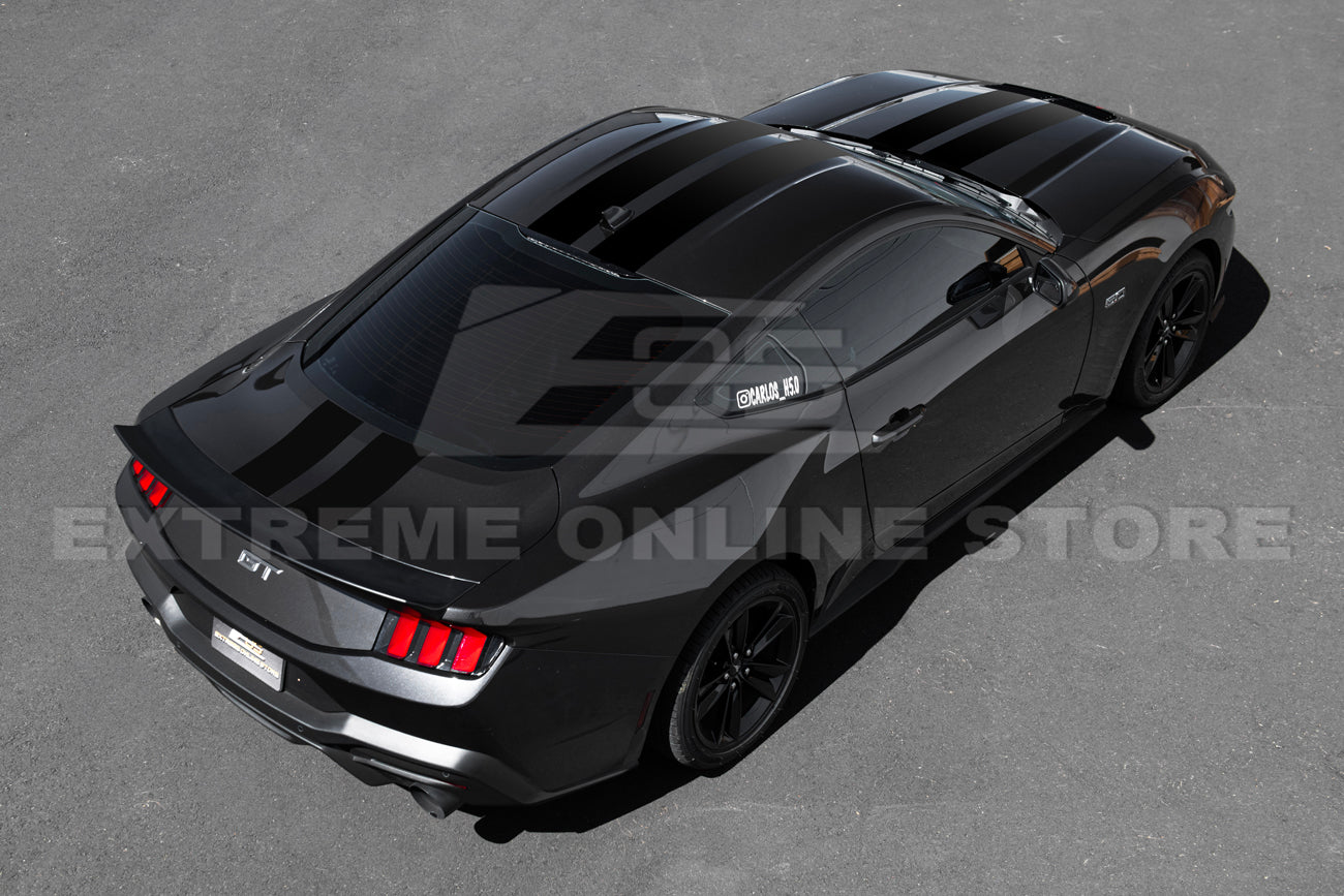 Ford Mustang S650 GT Rally Style Top Racing Stripe Vinyl Decal 2024-Up