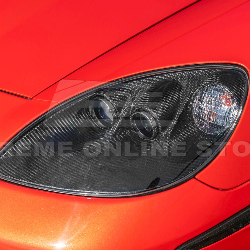 Chevrolet Corvette C6 Dry Carbon Fiber Headlight Housing Replacement 2005-2013