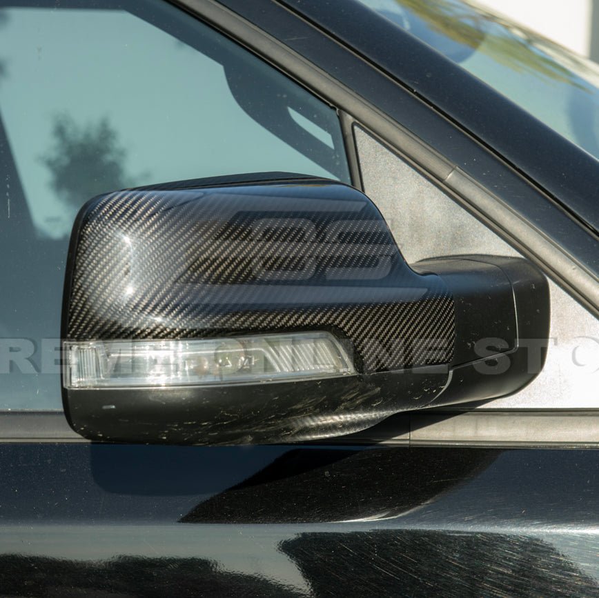 Ram 1500 Dry Carbon Fiber Factory Style Side Mirror Cap Covers 2019-Up