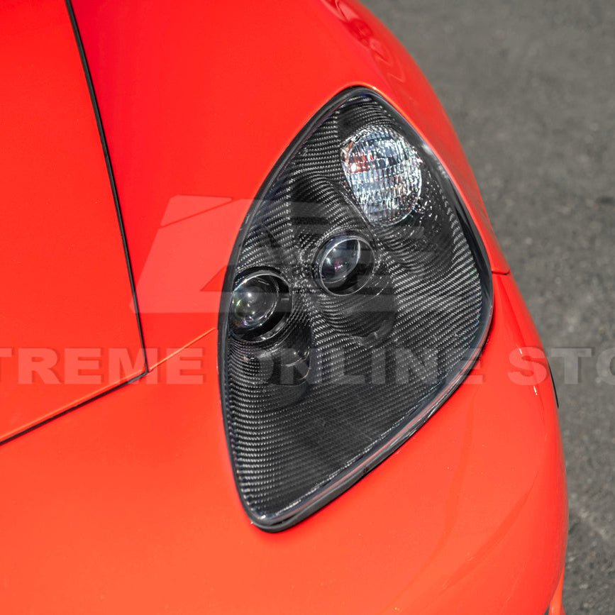 Chevrolet Corvette C6 Dry Carbon Fiber Headlight Housing Replacement 2005-2013