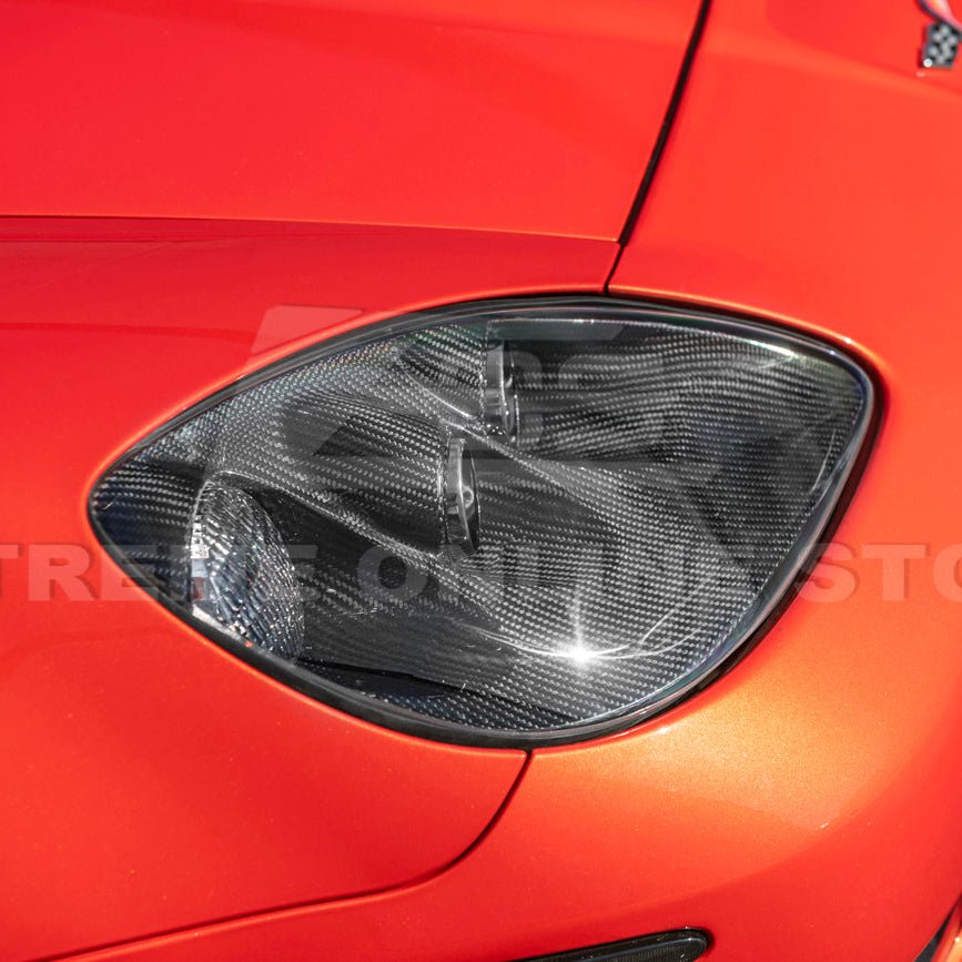 Chevrolet Corvette C6 Dry Carbon Fiber Headlight Housing Replacement 2005-2013