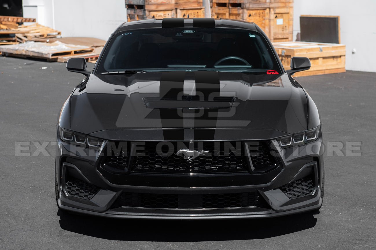 Ford Mustang S650 GT Rally Style Top Racing Stripe Vinyl Decal 2024-Up
