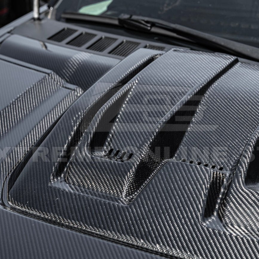 Ford F-150 Raptor Gen 3 Carbon Fiber Hood Cover 2021-Up