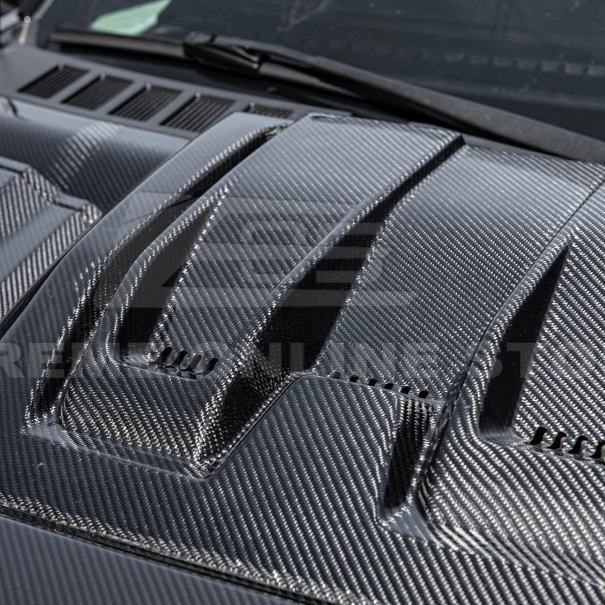 Ford F-150 Raptor Gen 3 Carbon Fiber Hood Cover 2021-Up