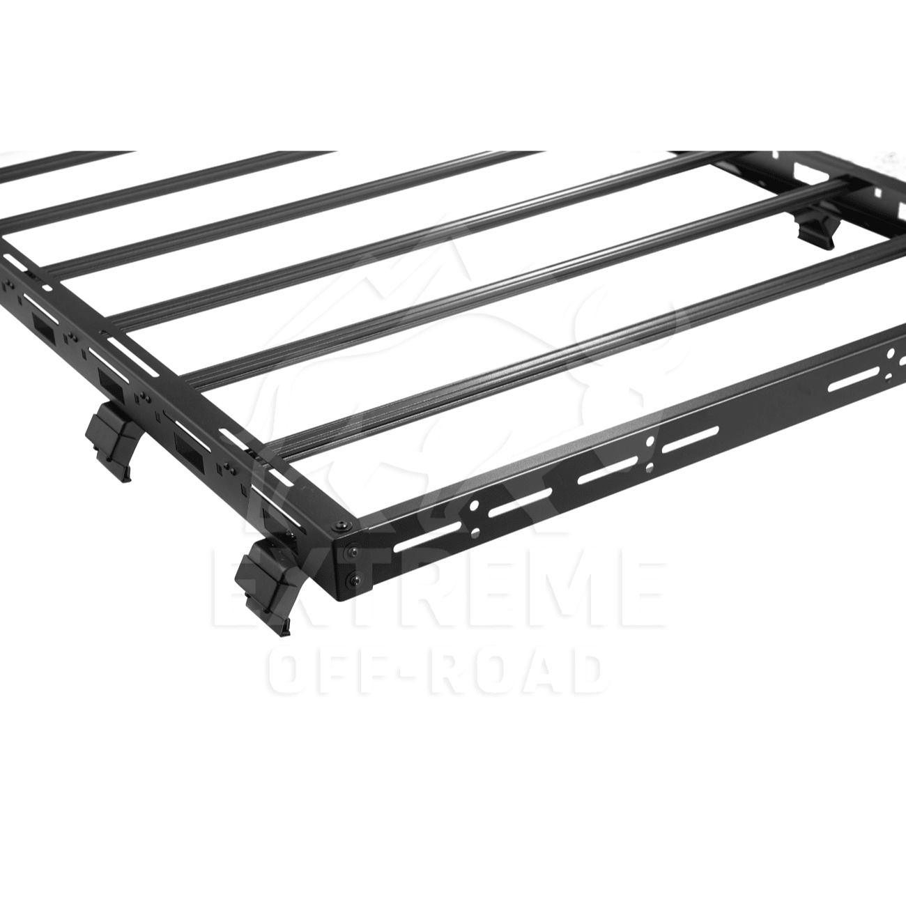 Jeep Wrangler JL Gladiator JT Carbon Steel Black Top Roof Cargo Rack 2018-Up
