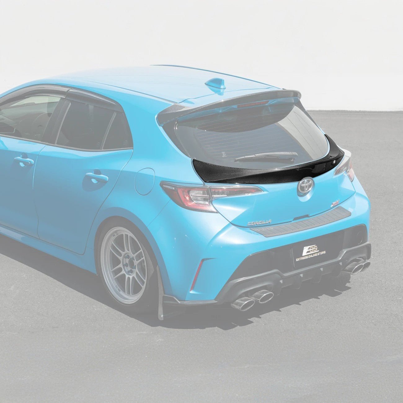 Toyota Corolla E210 JDM Style Carbon Fiber Rear Hatch Mid Wing Spoiler 2019-Up