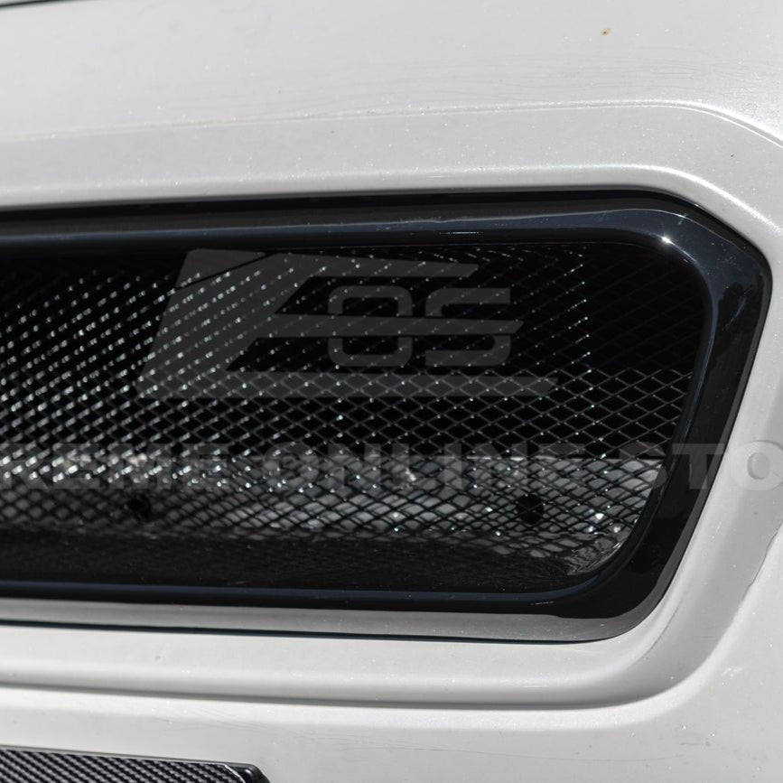 Subaru WRX STI VA CS Style Carbon Fiber Front Grille Cover 2015-2017