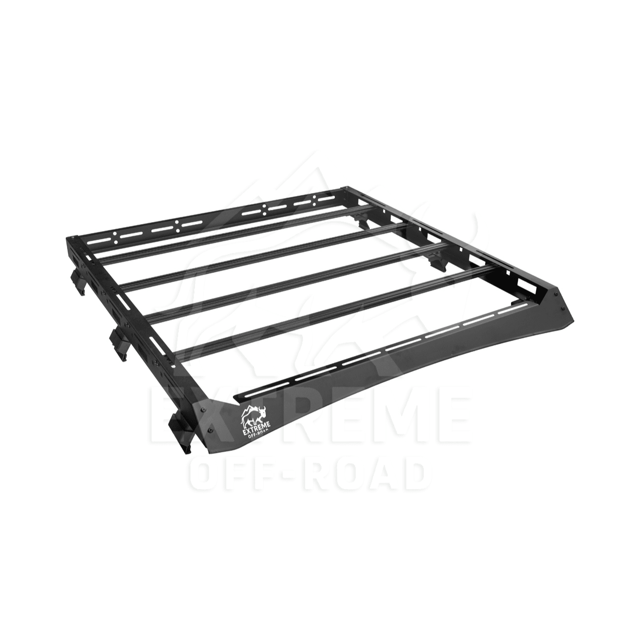 Jeep Wrangler JL Gladiator JT Carbon Steel Black Top Roof Cargo Rack 2018-Up