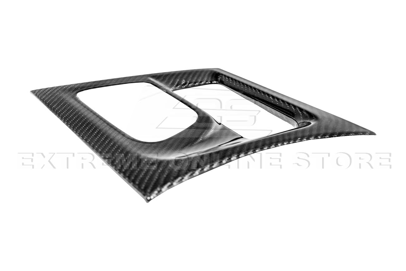 Dodge Charger Factory Style Carbon Fiber Gear Shift Cover 2015-2023