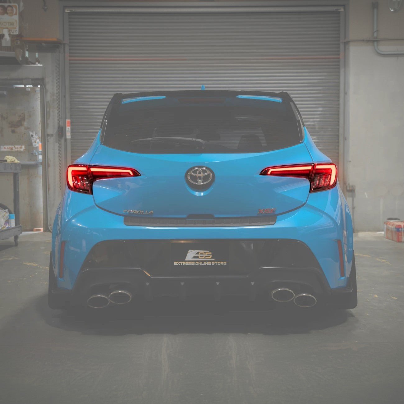 Corolla Hatchback GR Sequential LED Clear Rear Taillights 2019-Up