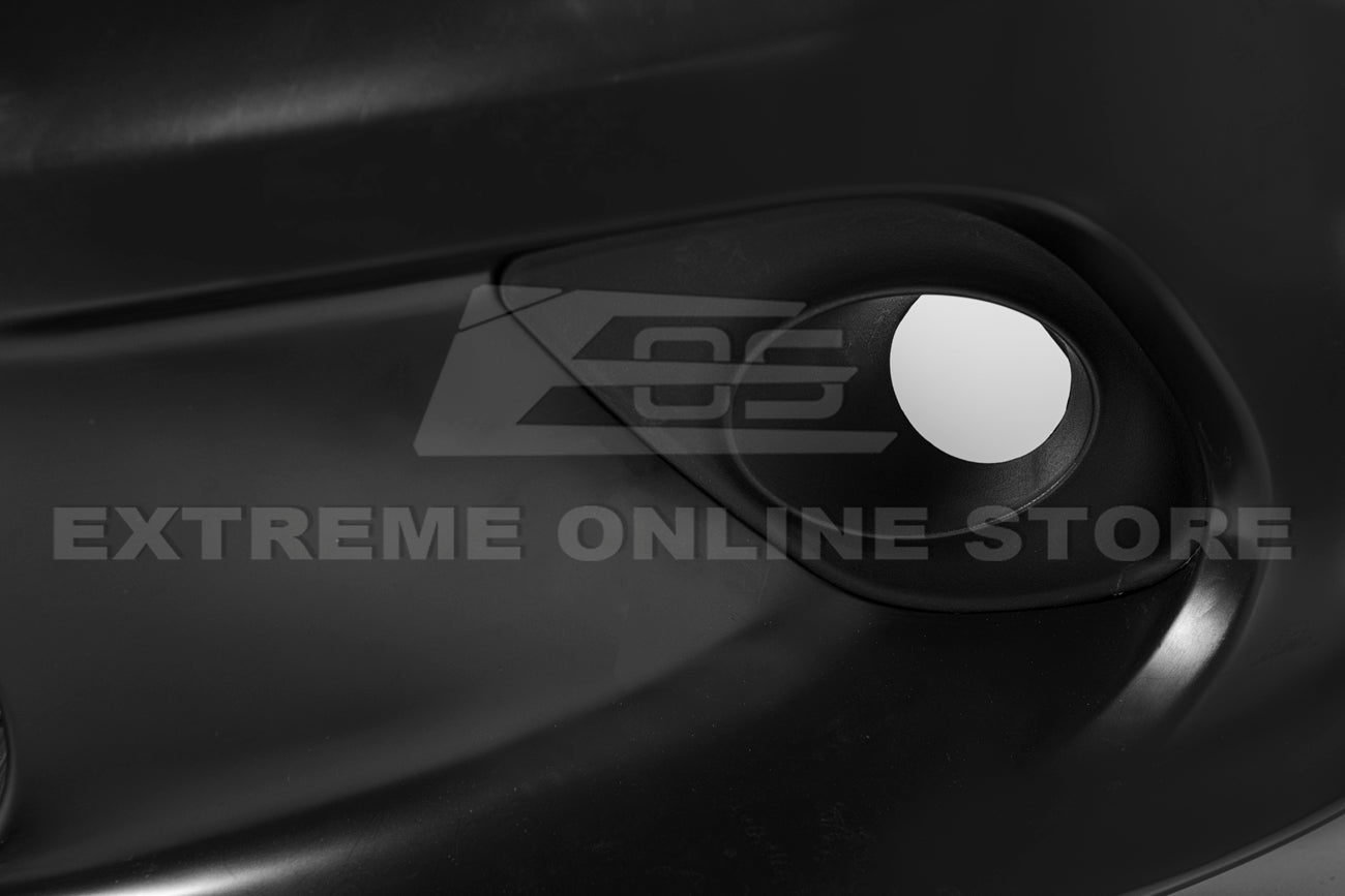 Dodge Charger LD SRT Hellcat Style Primed Black Front Bumper Conversion Kit 2015-Up