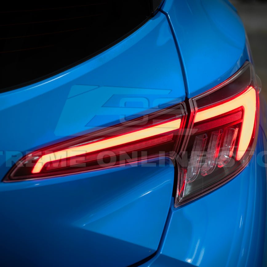 Corolla Hatchback GR Sequential LED Clear Rear Taillights 2019-Up