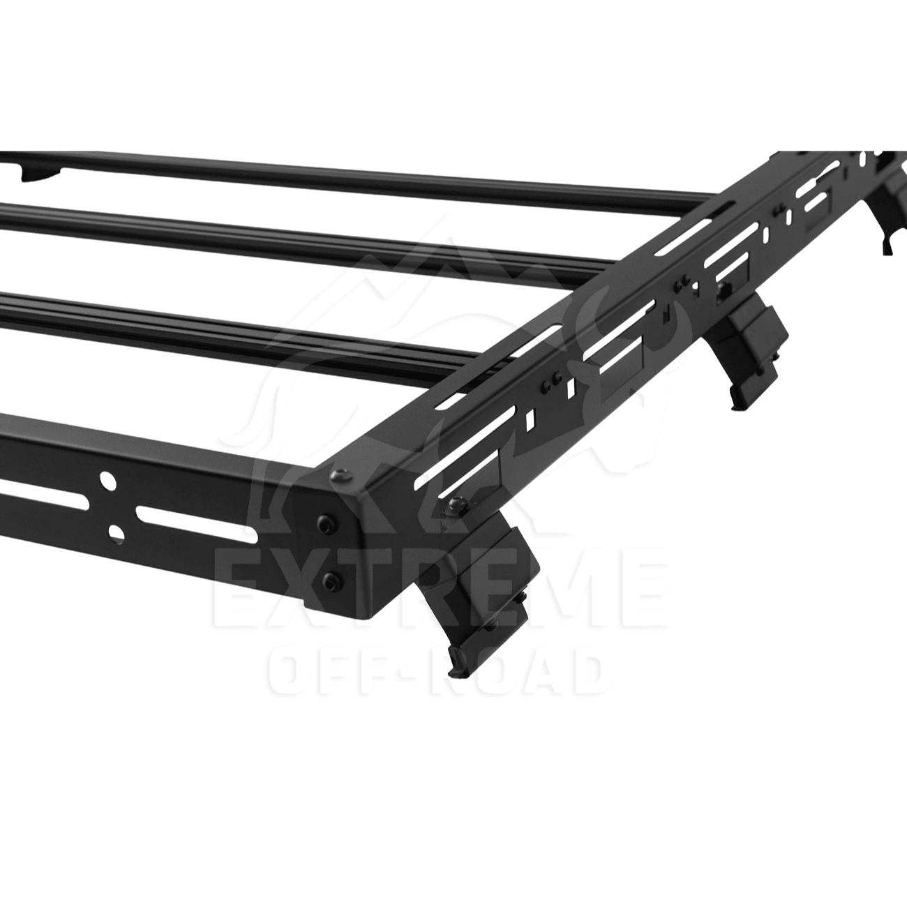 Jeep Wrangler JL Gladiator JT Carbon Steel Black Top Roof Cargo Rack 2018-Up