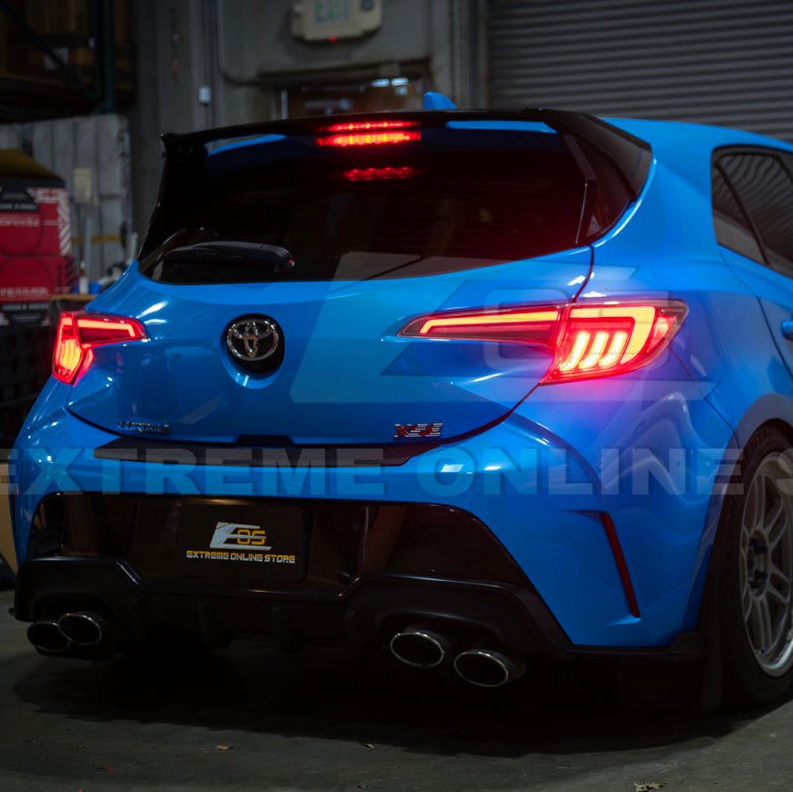 Corolla Hatchback GR Sequential LED Clear Rear Taillights 2019-Up