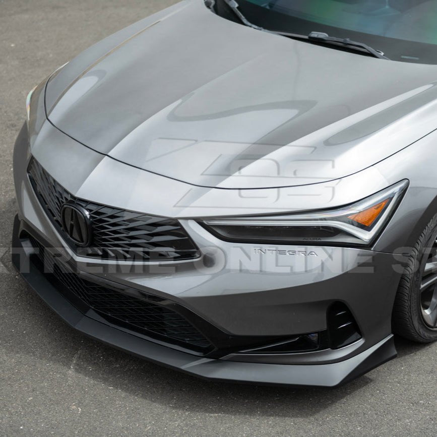 Acura Integra DE4 EOS Performance Style Matte Black Gloss Black Carbon Fiber Front Splitter Lip 2023-Up