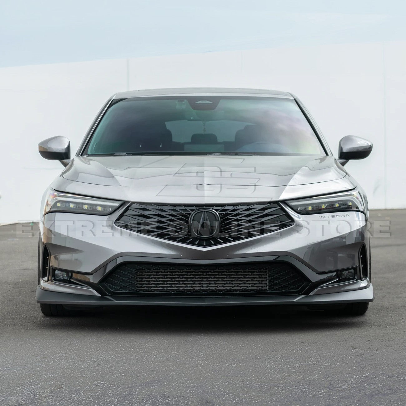 Acura Integra DE4 EOS Performance Style Matte Black Gloss Black Carbon Fiber Front Splitter Lip 2023-Up