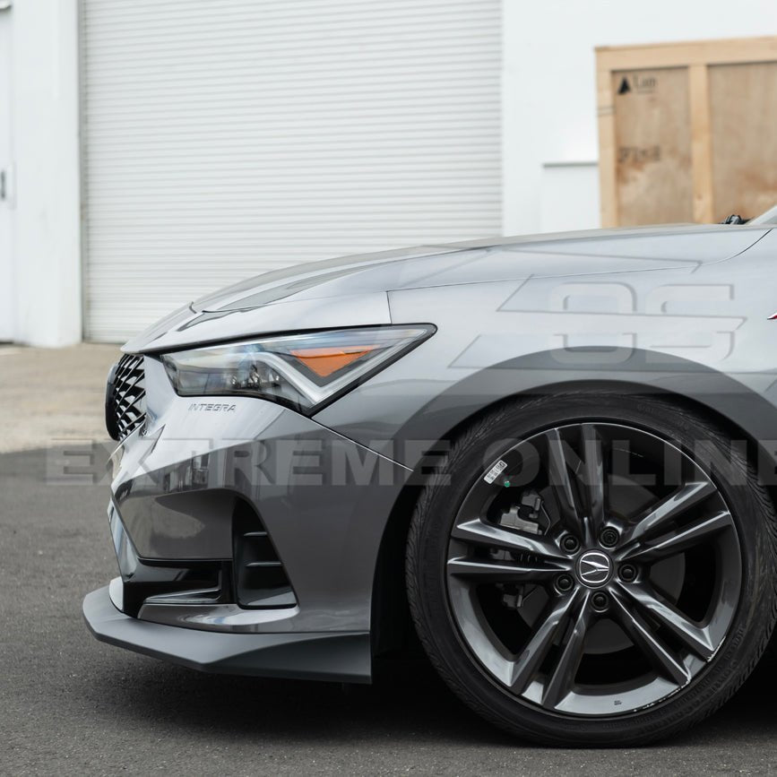Acura Integra DE4 EOS Performance Style Matte Black Gloss Black Carbon Fiber Front Splitter Lip 2023-Up