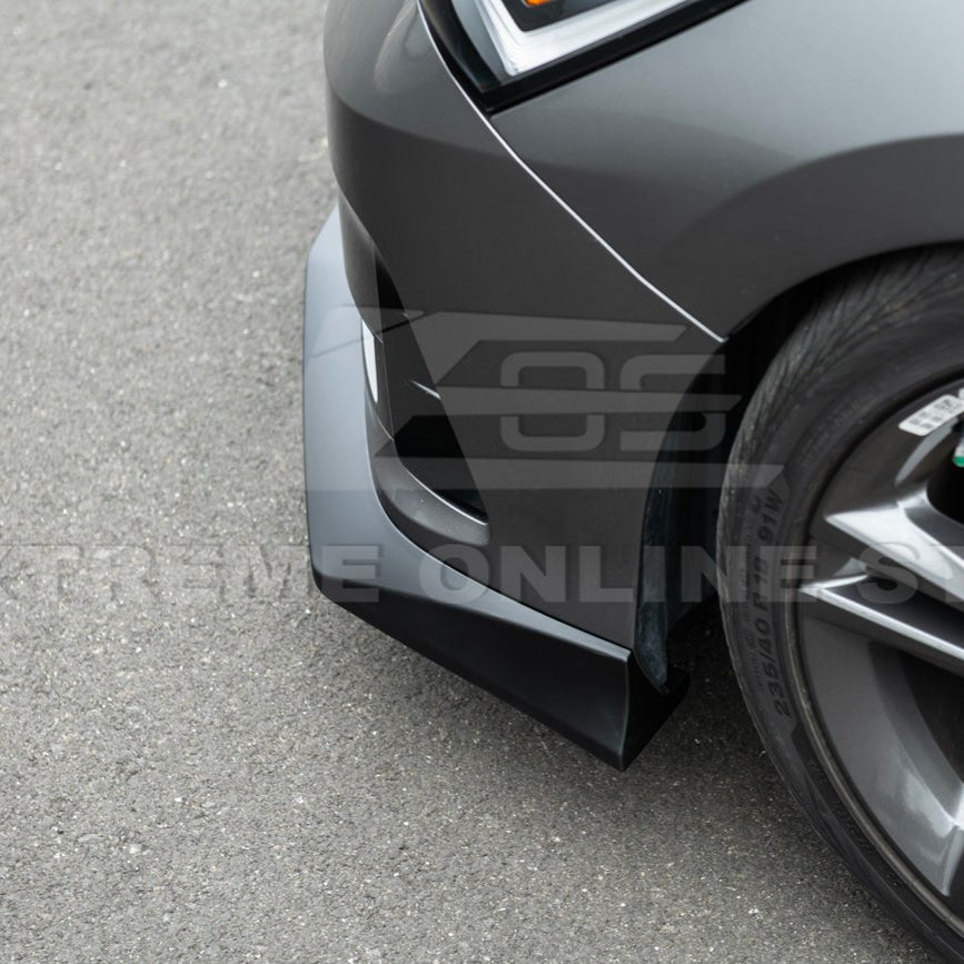 Acura Integra DE4 EOS Performance Style Matte Black Gloss Black Carbon Fiber Front Splitter Lip 2023-Up