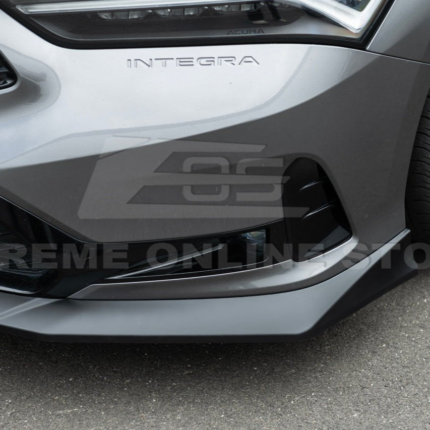 Acura Integra DE4 EOS Performance Style Matte Black Gloss Black Carbon Fiber Front Splitter Lip 2023-Up