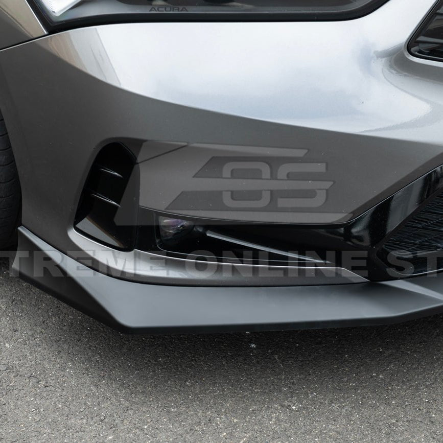 Acura Integra DE4 EOS Performance Style Matte Black Gloss Black Carbon Fiber Front Splitter Lip 2023-Up