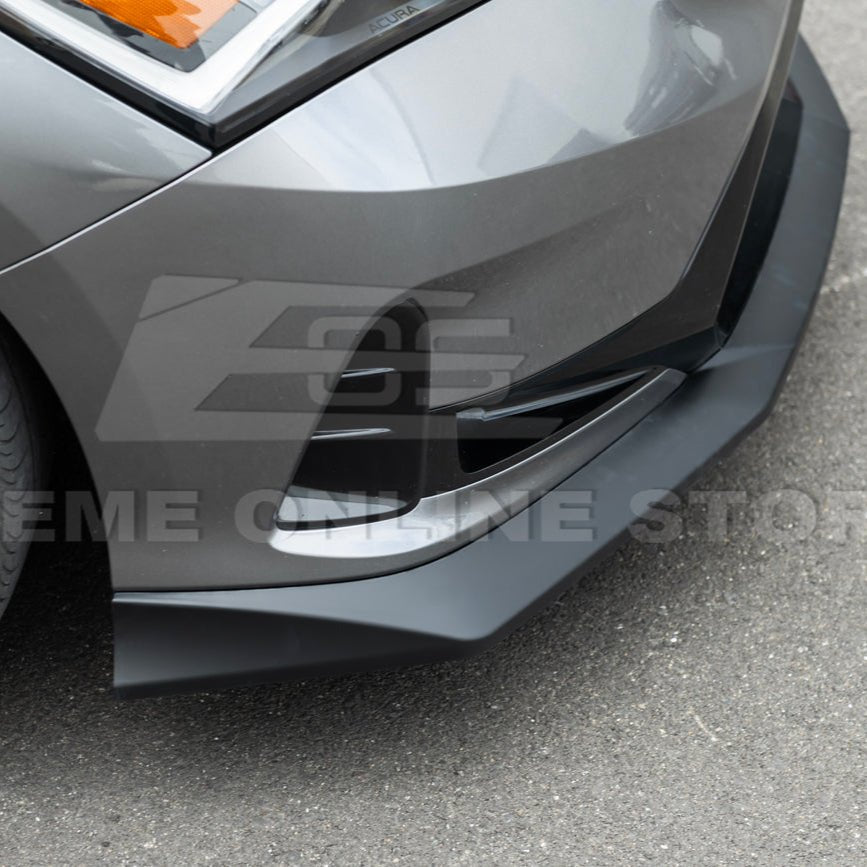 Acura Integra DE4 EOS Performance Style Matte Black Gloss Black Carbon Fiber Front Splitter Lip 2023-Up