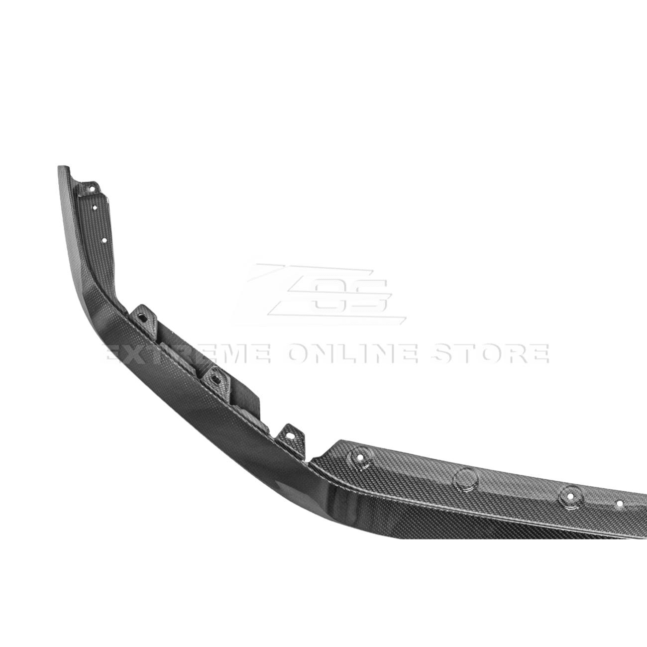 Cadillac CT4-V Blackwing Carbon Fiber Front Lip Splitter and Canards 2020-Up