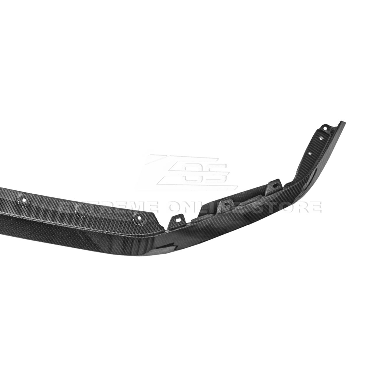 Cadillac CT4-V Blackwing Carbon Fiber Front Lip Splitter and Canards 2020-Up