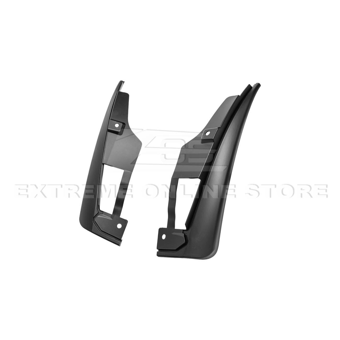 Ford Mustang S650 EOS Dry Carbon Fiber Mud Flap Splash Guard Set 2024-Up
