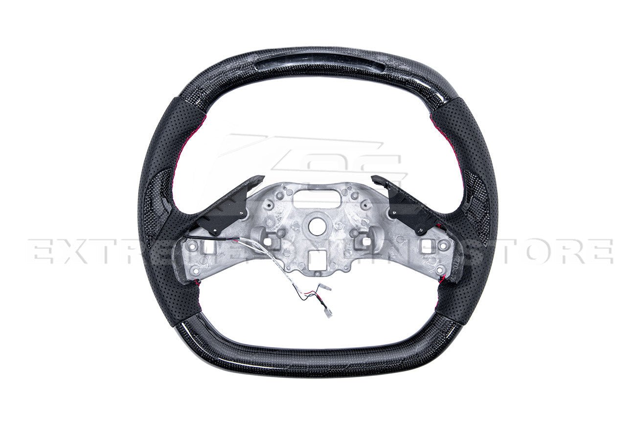 Chevrolet Corvette C8 LED Digital Carbon Fiber Steering Wheel Custom Order 2020-2026