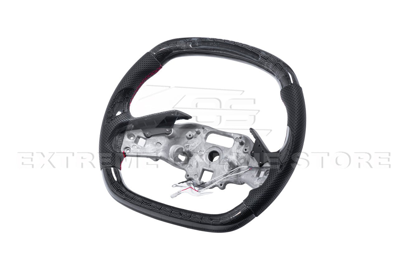 Chevrolet Corvette C8 LED Digital Carbon Fiber Steering Wheel Custom Order 2020-2026