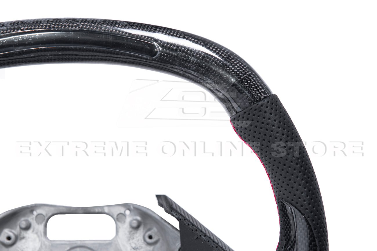 Chevrolet Corvette C8 LED Digital Carbon Fiber Steering Wheel Custom Order 2020-2026