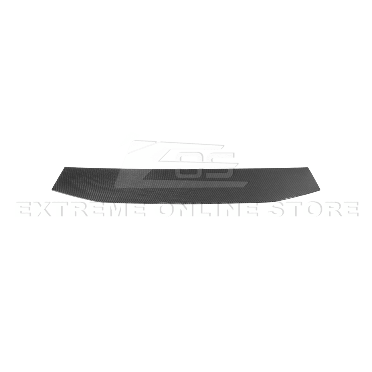 Ford Mustang S650 Factory Style Dry Carbon Fiber Rear Trunk Panel Trim Cover 2024-Up